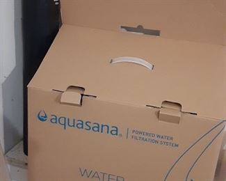 Aquasana powered water filtration system