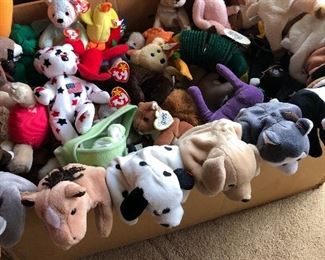 100’s of Beanies. In almost perfect shape. 