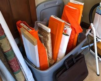 A room dedicated to sewing and crafts 