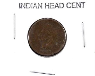 1897 Indian Head Penny Front