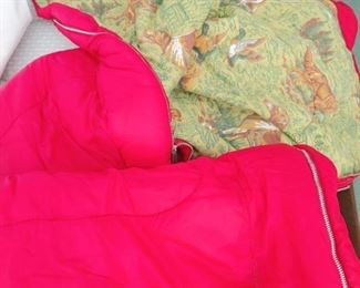 Vintage sleeping bag