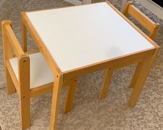 Child’s Table & Chairs