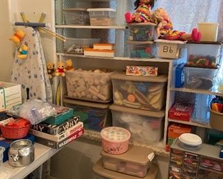 Vintage Children's Toys and Learning Tools