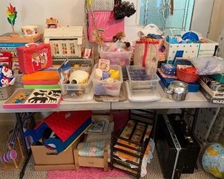 Vintage Children's Toys and Learning Tools