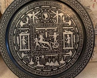 Large Metal Etched Wall Art