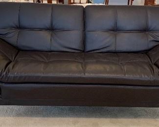 Sofa/Bed w Chrome Legs