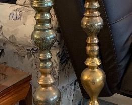 Floor Size Brass Candlesticks