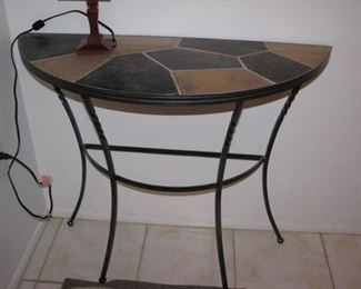 #21 - $40.00 - slate top demilue table