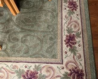 Large area rug 94 inches by 132 inches