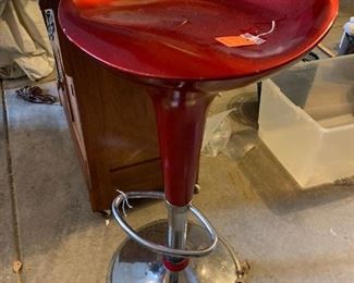 70s fiberglass bar stool