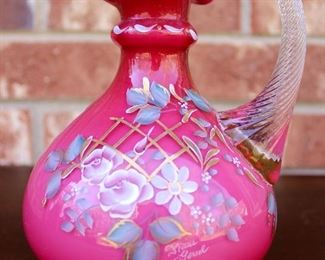 Signed & Hand Painted Fenton