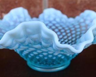 Fenton Hobnail Dish