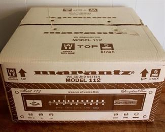 Vintage Marantz Model 112 Receiver with Box