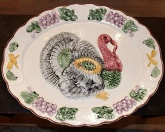 Vintage Turkey Platter