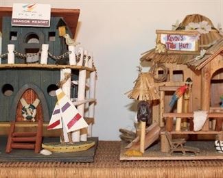 Folk Art Birdhouses