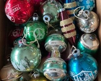 Shiny Brite ornaments