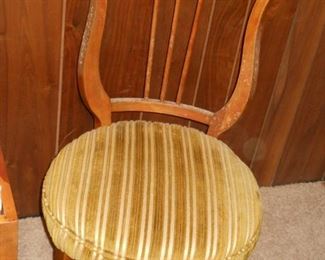 harp back chair