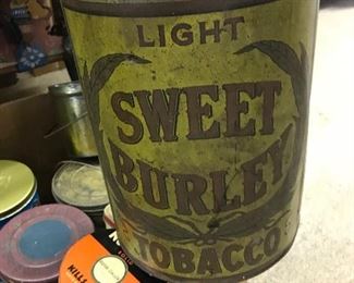 advertising old tins tobacco