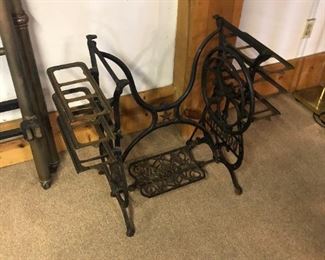 singer treadle base