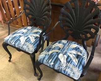 cast iron chairs