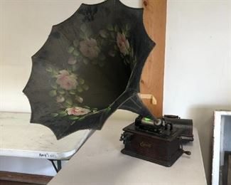 edison phongraph morning glory