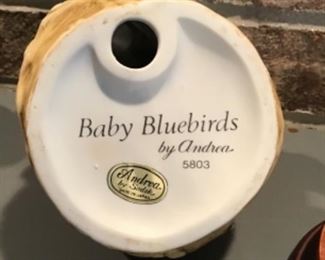 Baby Bluebirds by Andrea