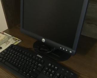 Dell monitor and keyboard