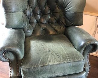 BarcaLounger leather recliner 