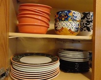 Fiesta ware/Victoria Beale Napoli Dish Set