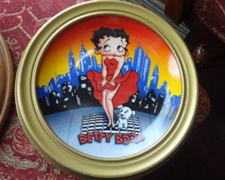 "The Toast of the Town" Betty Boop Plate
