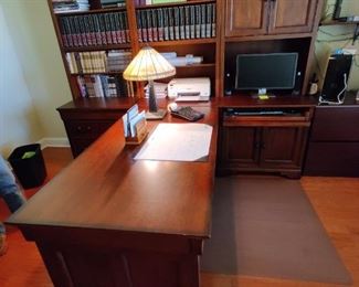 Aspen desk and wall units