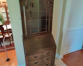 Antique dome top secretary