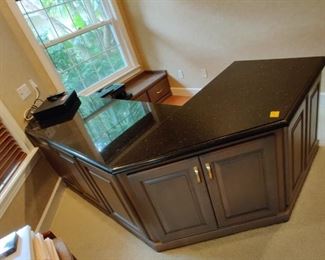 Very nice granite top desk