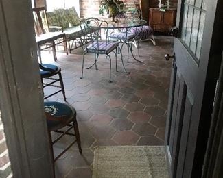 Items Located In The Covered Patio