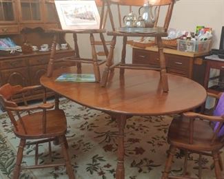 Dining Room Table and Chairs - 