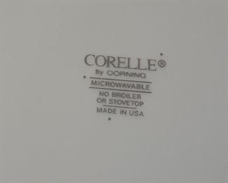 Deatail, Corelle "Sunsations" dinner ware