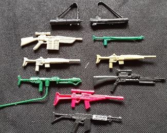 Vintage (1980's) GI Joe weapons