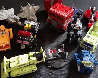 Vintage (1980's) Transformers and Go Bots