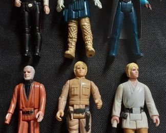 Vintage (1980's) Star Wars figurines