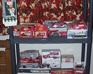 Campbell Soup collection including trucks
