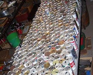 Beer can collection
