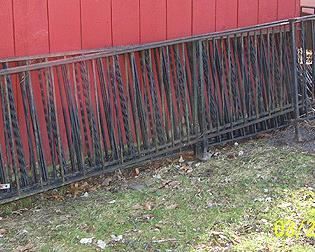 Heavy duty wrought iron fencing (10 ft. and 12 ft. lengths)
