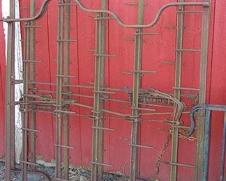 2 Spike tooth drags - great for small gardens