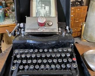 vintage typewriter