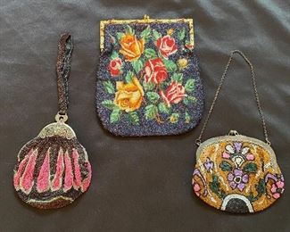 Beaded purses