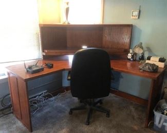 Custom All Wood Desk