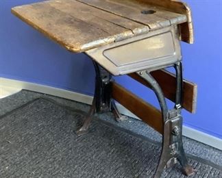 Antique School Desk