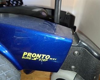 PRONTO SURE STEP WHEELCHAIR NEW BATTERY