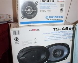 NEW OLD STOCK CAR SPEAKERS