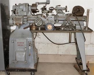 Working South Bend Metal Lathe CL 8187A w/4" Hardened Bed